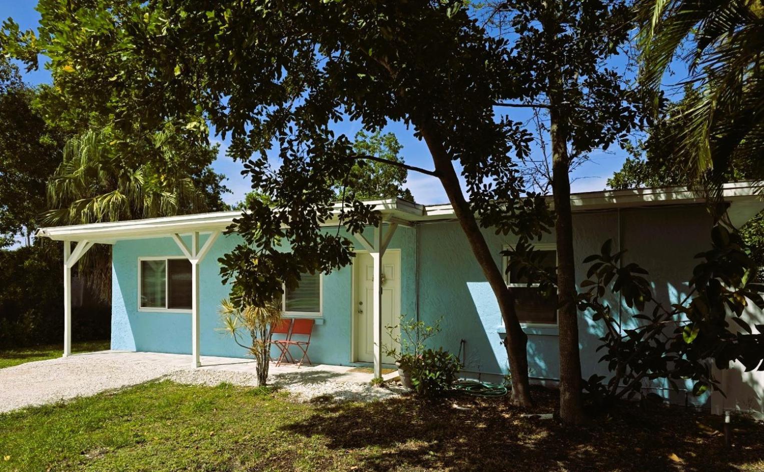 Blue Cottage Sarasota Eksteriør billede